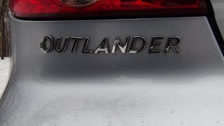 Обзор Mitsubishi Outlander 2004 г.в. 2,0 l 4wd