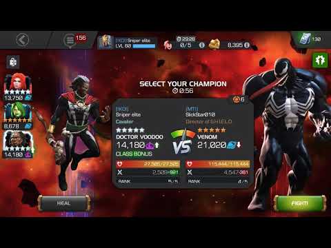 First fight with 5/65 voodoo vs mini venom