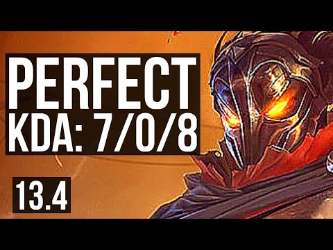 VIKTOR vs QIYANA (MID) | 7/0/8, 400+ games, Godlike | KR Challenger | 13.4