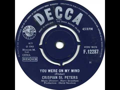 UK New Entry 1966 (6) Crispian St. Peters - You Were On My Mind