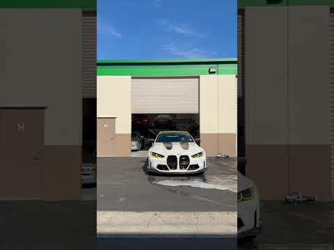 Detailing an M4 CSL #autodetailing #pov #cardetailing