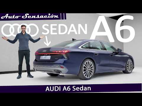 Presentación Audi a6 Sedan 2025 . Lujo clásico y tecnología Alemana con motor de combustión.