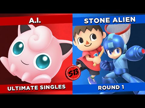 Shield Breaker 13 - A.I. (Jigglypuff) Vs. Stone Alien (Villager, Mega Man)