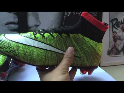 soccer-shops.us - Nike Mercurial Superfly FG Green Black White,Soccer Cleats Cheap Sale