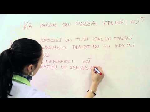 Kā pareizi sev iepilināt acī?