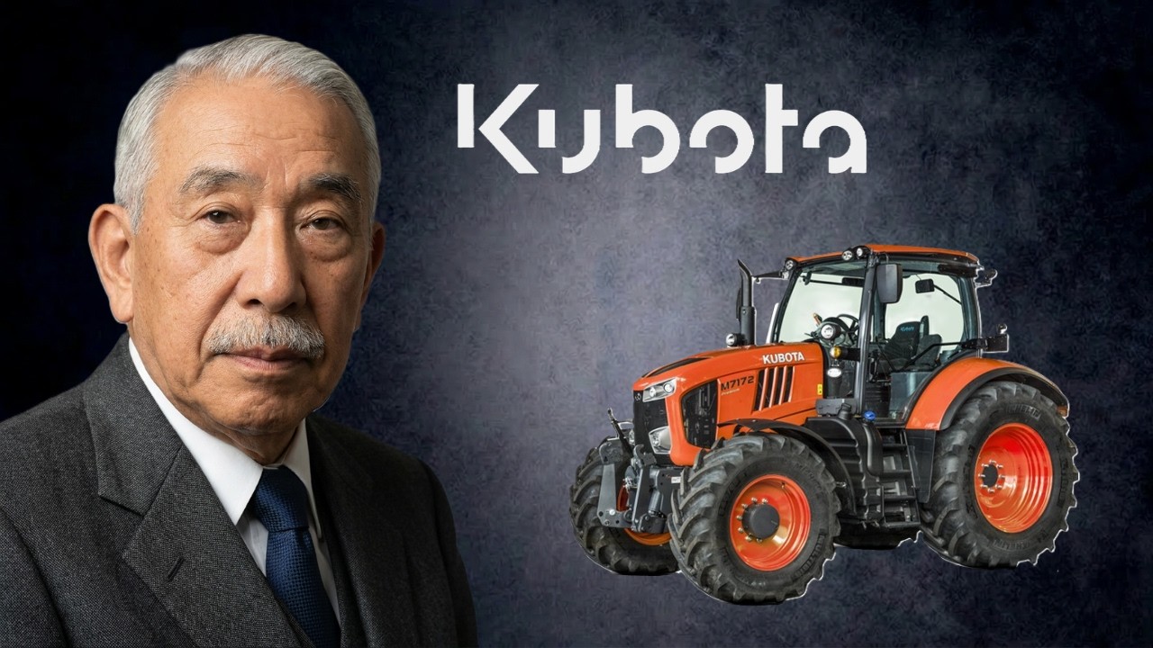 The Fascinating Story of Kubota Tractors, Built By A 19-Year-Old Pipe Maker