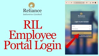 How to Login into RIL | Reliance Industries Limited Employee Portal Online #Quickguide