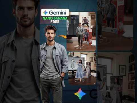 🔥 Create Figurine Models for FREE – Viral Instagram Trending | Gemini AI Tutorial #shorts #ai #nano
