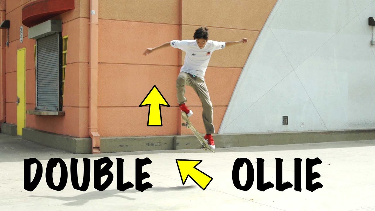 Chris Chann consigue planchar un 'doble ollie'
