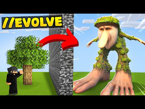 I Cheated With //EVOLVE in Minecraft Build Battle...