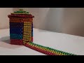 How To Make Hut With Magnetic Balls Magnetic Balls House Magnetic Balls Game Magnetic Boys