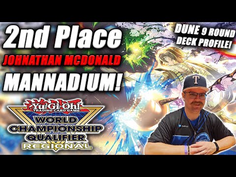 Yu-Gi-Oh! DUNE Regional 2nd Place: Mannadium Deck Profile [ft. Johnathan McDonald] Houston TX 2023!