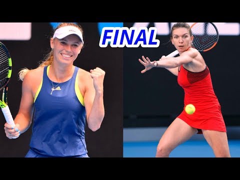 Simona Halep vs Caroline Wozniacki AO FINAL Highlights 2018 HD