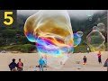 Top 5 Giant Bubbles - Unbelievable!