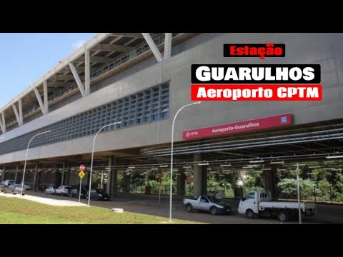 Como ir do Aeroporto Terminal 2 em São Paulo para a estação Guarulhos de trem da CPTM de graça.