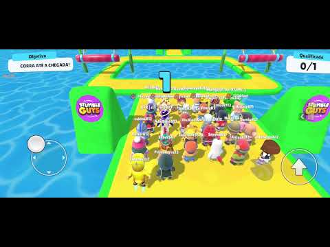 joguei pela primeira vez stumble guys e