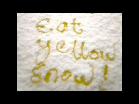 Yellow Piss Holes In The Snow (Roy Payne and Derek Pilgrim)