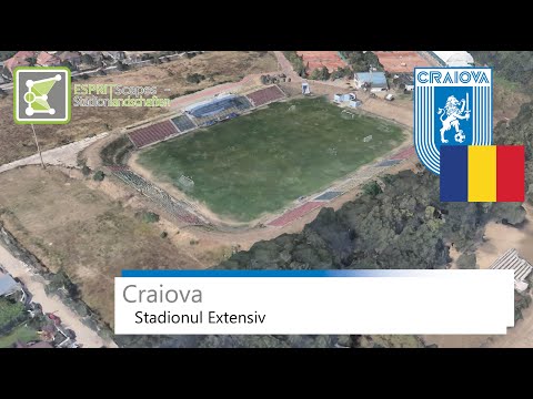 Stadionul Extensiv | Universitatea II Craiova | Google Earth 2017