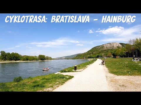 Cyklotrasa | Bratislava - Hainburg | Digital Run & Bike | 4K | GoPro 10