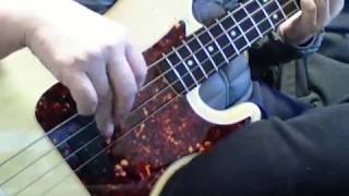Video thumbnail for 1965PB w/Labella 760FL Flat wound strings by miyak1