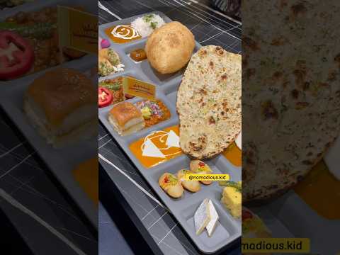 Maharaja Platter khaya kya😝 #food #thali #foodvideos #streetfood #grilledpaneer #viralfood