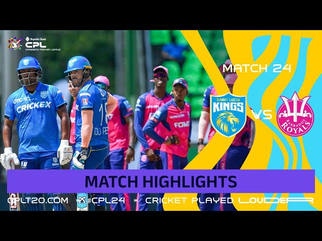 Barbados Royals vs. St Lucia Kings – Match Highlights