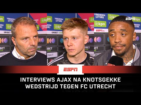🗣️🎙️ MAURICE STEIJN: "IK zie NOG STEEDS VEERKRACHT in deze ploeg." | Interviews FC Utrecht - Ajax