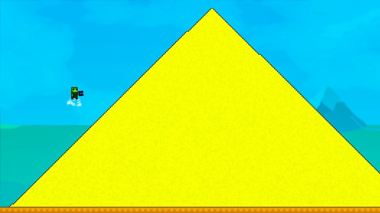 I Mined 1,000,000,000,000 Tons Of Sand For A MOUNTAIN Of Gold