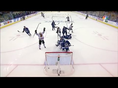 Vermette snipes top-corner to take the lead in Game 1