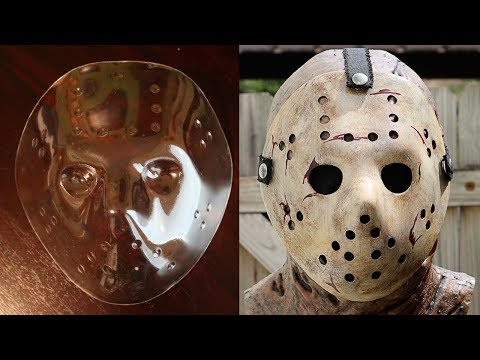 Painting and Weathering a Never Hike Alone "Ghost" Jason Mask - Friday the 13th