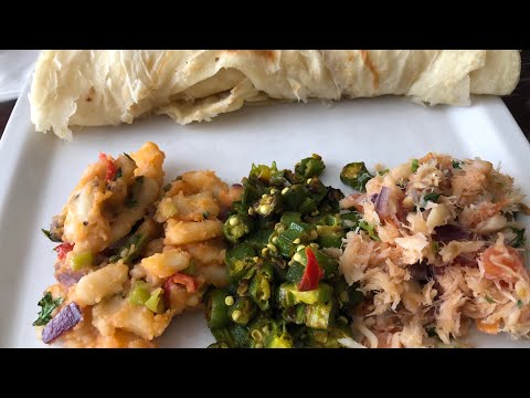 My big Guyanese breakfast ❤️🇬🇾