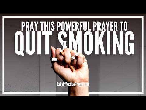 Prayer To Quit Smoking | Stop Smoking Prayer That Works Video
