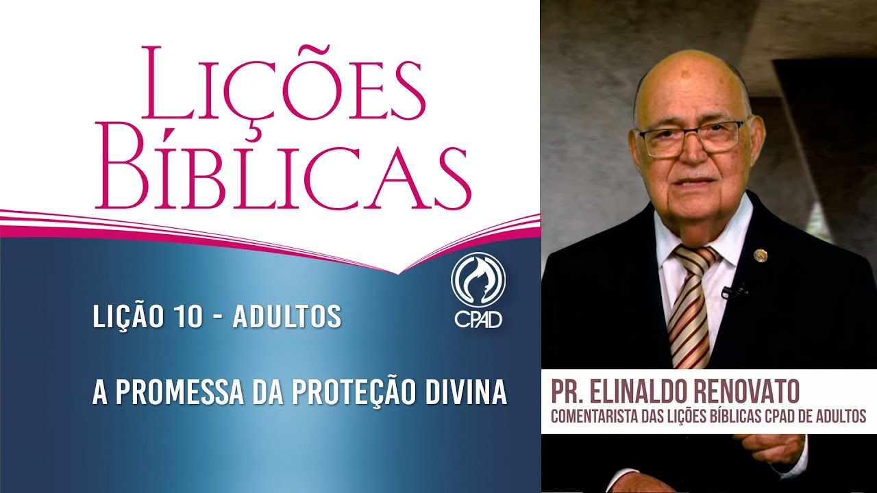 Lição 10 - Lições Bíblicas Adultos - 4º Trim./2024 - CPAD