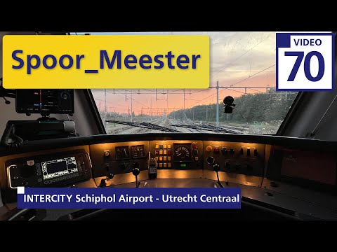 (4K) Cabview NS Trein | Rij mee met de INTERCITY vanaf Hoofddorp Opstel naar Utrecht Centraal (70)