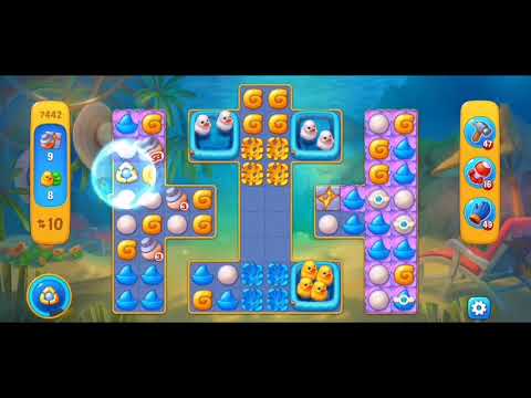 Fishdom 7442 Super Hard Level - NO 💣🧨💥