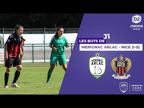 D2F : Les buts de Mérignac Arlac - Nice (1-5)