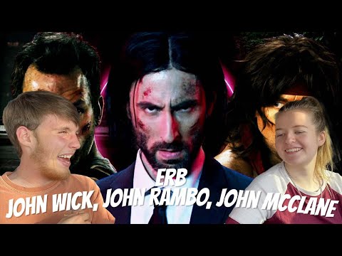 OUR FIRST ERB! | TCC REACTS TO Epic Rap Battles Of History - John Wick VS John Rambo VS John McClane