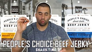 Ranking Every Flavor of People's Choice Beef Jerky! - SNACKTIME