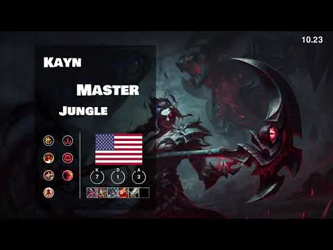 10.23 Kayn Jungle NA Master vs Elise