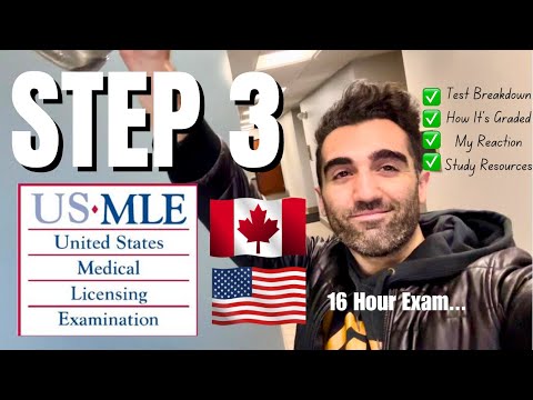 VLOG EVERYTHING You Need TO Know About The USMLE Step 3 Exam | Test Breakdown, Study Methods + More