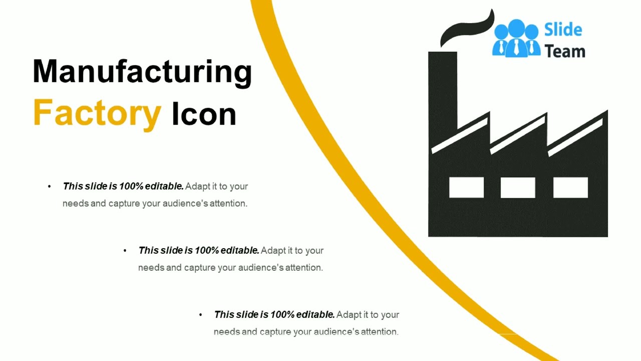 Manufacturing Factory Icon