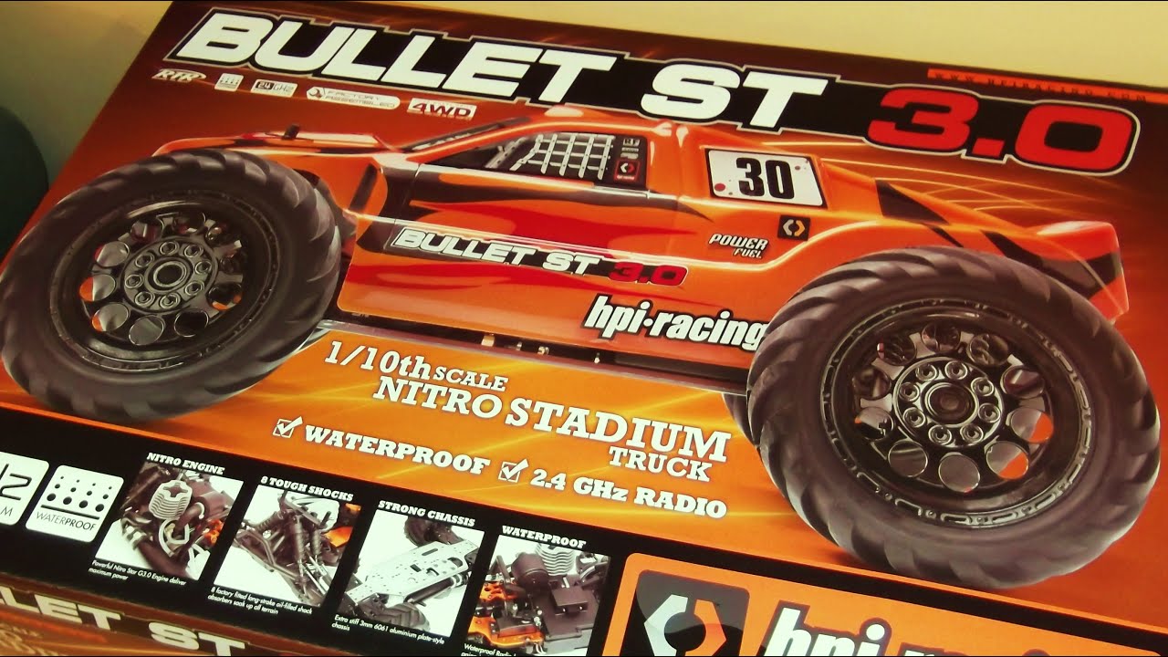 RC auto BULLET ST 3.0 RTR s 2,4 GHz RC súpravou