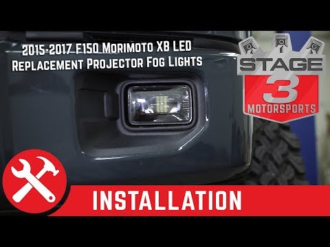 2015-2017 F150 Morimoto XB LED Replacement Projector Fog Lights Install