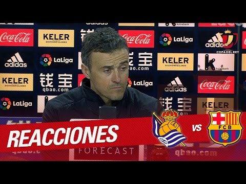 Press conference Luis Enrique tras el Real Sociedad vs FC Barcelona  (0-1)