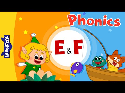 Phonics | Letter e & f | Stories & Songs | Little Fox