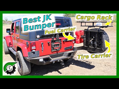 The BEST Jeep JK Rear Bumper. LOD rear bumper install and review