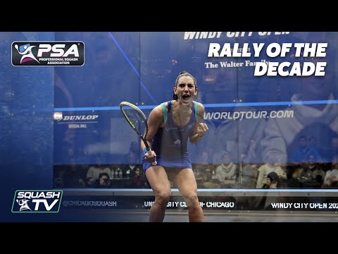 TOP 10 WOMEN'S SQUASH RALLIES OF THE DECADE