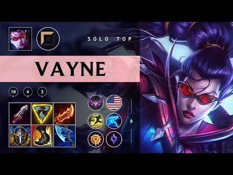 Vayne Top vs Kayle - NA Master Patch 25.24