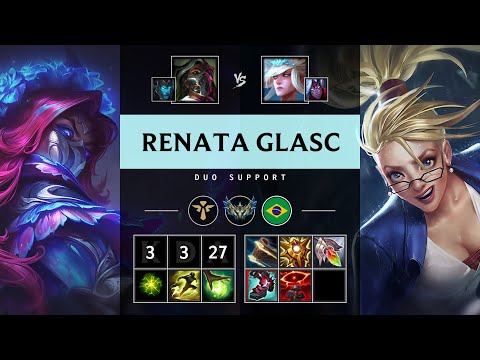 Renata Glasc Support vs Janna - BR Challenger Patch 25.S1.2