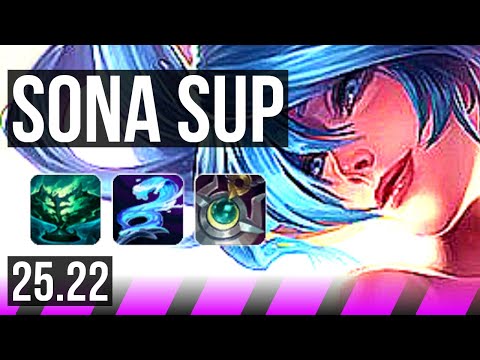SONA & Ziggs vs RELL & Kai'Sa (SUP) | KR Master | 25.22